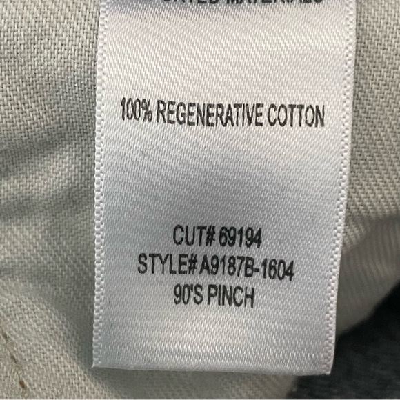 AGOLDE Blue 90's Pinch Waist High Rise Straight Jeans - Picture 9 of 12